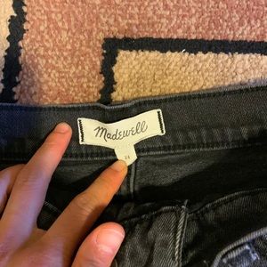 Madewell high waisted shorts size 24
